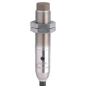 ifm IFT208, Inductive Threaded Barrel Proximity Sensor, M12, 7 mm Detection, PNP NO, 10 → 36 V dc