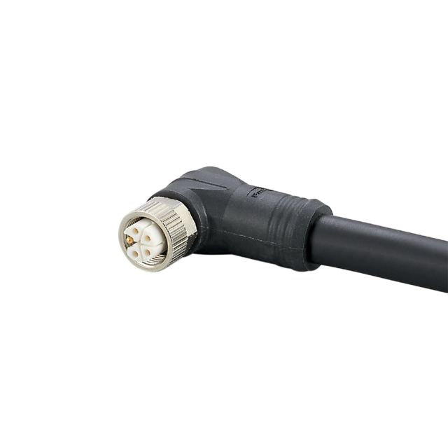 ifm E12649, Power 2.5 mm² 5 Core Power Cable, Black Polyurethane PUR, 20m