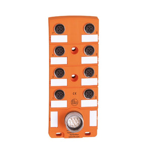 ifm EBC009, EBC Series Sensor Box, M12, 8 port