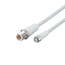 ifm EVF215, Straight Male 4 way M12 to Straight Female 4 way M8 Communication Cable, 2m - generaltechuae