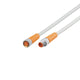 ifm EVW097, Straight Male 1 way M8 to Straight Female 1 way M8 Sensor Actuator Cable, 3m
