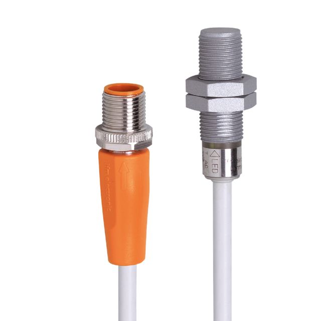 ifm IFR203, Inductive Rectangular Proximity Sensor, M12, 4 mm Detection, PNP/NPN NO, 10 → 36 V dc
