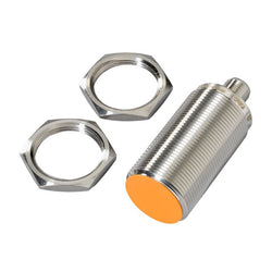 ifm IIS210, Inductive Threaded Barrel Proximity Sensor, M30, 15 mm Detection, PNP NO, 10 → 36 V dc - generaltechuae