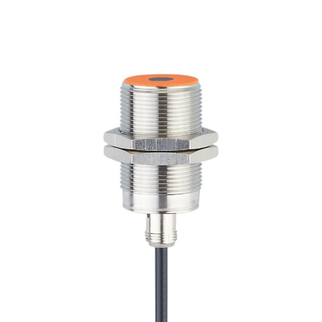 ifm II7104, Inductive Threaded Barrel Proximity Sensor, M30, 10 mm Detection, PNP NO, 10 → 30 V dc