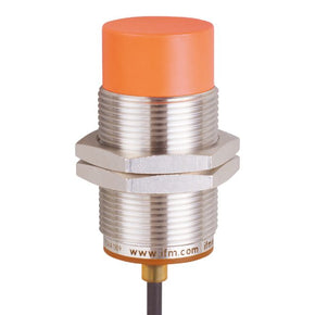 ifm IIS241, Inductive Threaded Barrel Proximity Sensor, M30, 22 mm Detection, NPN NO, 10 → 30 V dc
