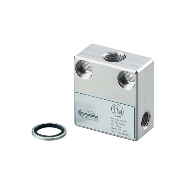 ifm E40434, , E404 Series Adapter for Use with Small Volumetric Flow Quantities
