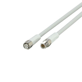 ifm EVF147, Straight Male 3 way M8 to Straight Female 3 way M8 Communication Cable, 10m