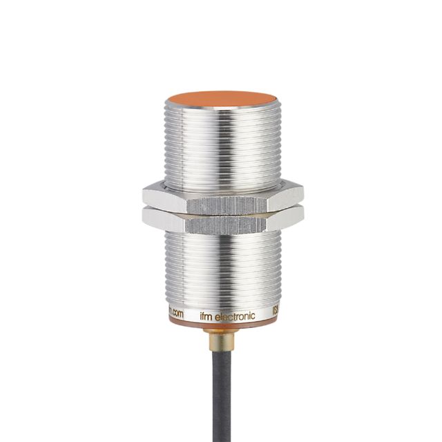ifm IIS265, Inductive Threaded Barrel Proximity Sensor, M30, 15 mm Detection, NPN NC, 10 → 30 V dc