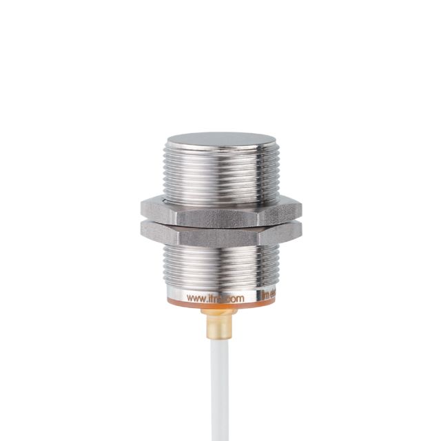 ifm IIT247, Inductive Threaded Barrel Proximity Sensor, M30, 15 mm Detection, PNP NO, 10 → 30 V dc