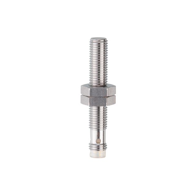 ifm IEC202, Inductive Threaded Barrel Proximity Sensor, M8, 2 mm Detection, NPN NO, 10 → 30 V dc