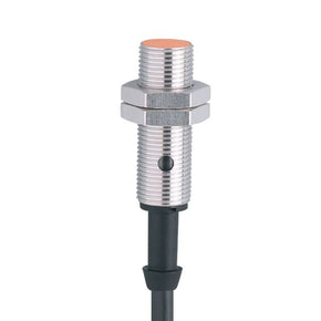 ifm IF5208, Inductive Threaded Barrel Proximity Sensor, M12, 2 mm Detection, PNP NO, 10 → 36 V dc