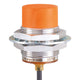 ifm IIS711, Inductive Threaded Barrel Proximity Sensor, M30, 22 mm Detection, PNP/NPN NO, 10 → 30 V dc