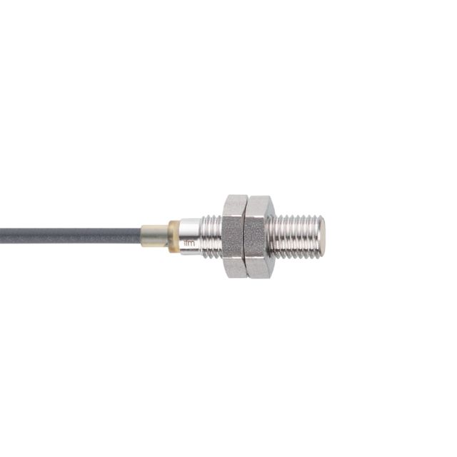 ifm IES244, Inductive Threaded Barrel Proximity Sensor, M8, 3 mm Detection, NPN NC, 10 → 30 V dc
