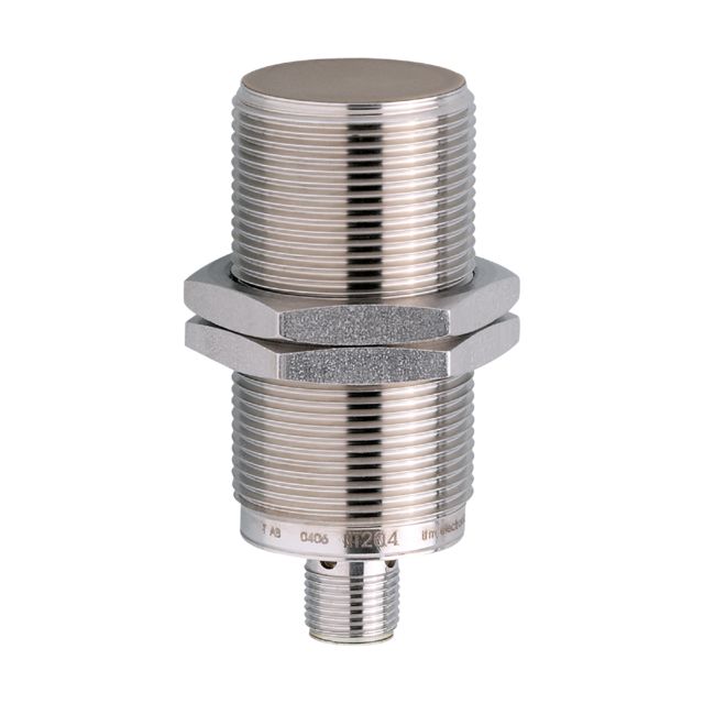 ifm IIT216, Inductive Threaded Barrel Proximity Sensor, M30, 10 mm Detection, PNP NO, 10 → 36 V dc