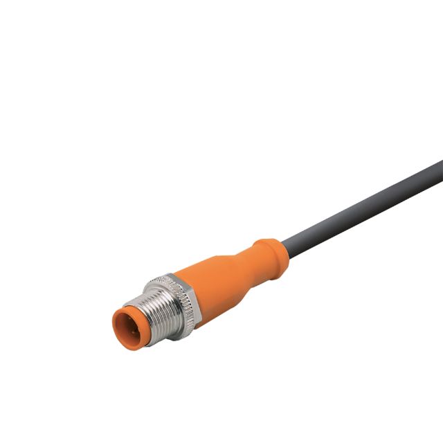 ifm EVC112, Straight Male 1 way M12 to Unterminated Actuator/Sensor Cable, 300mm