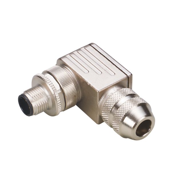 ifm E12287, Industrial Circular Connectors, 1 Contacts, Screw, M12 Connector, Plug, Male, IP67, E Series Series