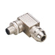 ifm E12287, Industrial Circular Connectors, 1 Contacts, Screw, M12 Connector, Plug, Male, IP67, E Series Series