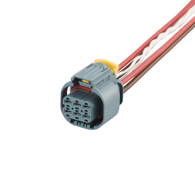 ifm E12565, Straight Female 1 way AMP to Unterminated Connector & Cable, 2m