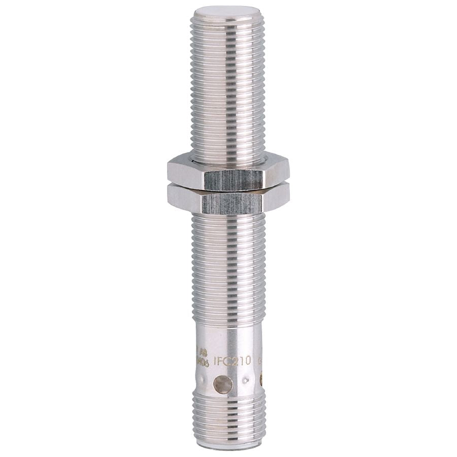 ifm IFC276, Inductive Threaded Barrel Proximity Sensor, M12, 4 mm Detection, PNP NO, 10 → 30 V dc