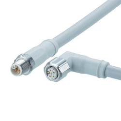ifm EVF631, Power 2.5 mm² 5 Core Power Cable, Grey Modified Polyphenylene Ether MPPE, 2m - generaltechuae