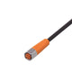 ifm EVM031, Straight Female 1 way M8 to Unterminated Sensor Actuator Cable, 15m