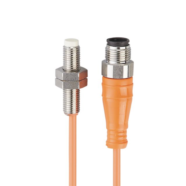 ifm IE5376, Inductive Threaded Barrel Proximity Sensor, M8, 3 mm Detection, PNP NO, 10 → 30 V dc