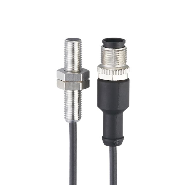 ifm IE5324, Inductive Threaded Barrel Proximity Sensor, M8, 2 mm Detection, PNP NO, 10 → 36 V dc