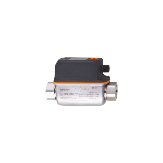 ifm SV5200, SV Series Flow Sensor for Coolants, Glycol Solutions, Water, 2 l/min Min, 40 L/min Max