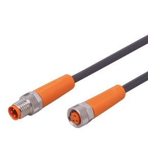ifm EVC266, Straight Male 1 way M8 to Straight Female 1 way M8 Sensor Actuator Cable, 600mm