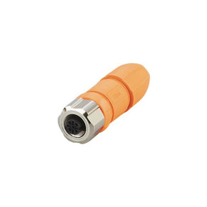 ifm EVC814, Circular Connector, 1 Contacts, Thread Mount, M12 Connector, Socket, Female, IP67, IP68, IP69K, EVC
