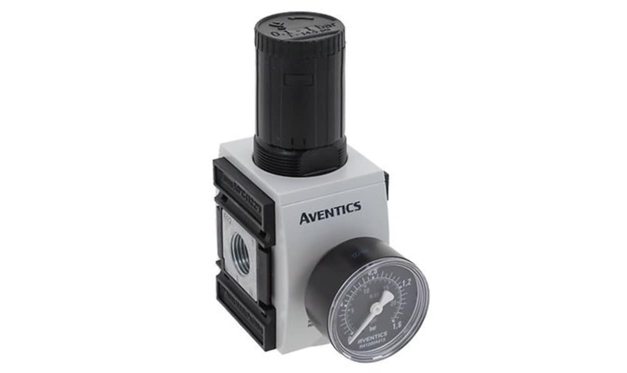 AVENTICS R412007115 G 1/2 Regulator - 0.1bar to 2bar, 16bar max. input