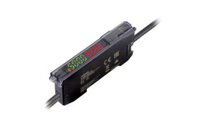 Omron E3X-ZV41 2M, Plastic Fibre Optic Sensor, PNP Output, 720 mW, IP50, 12 → 24 V dc
