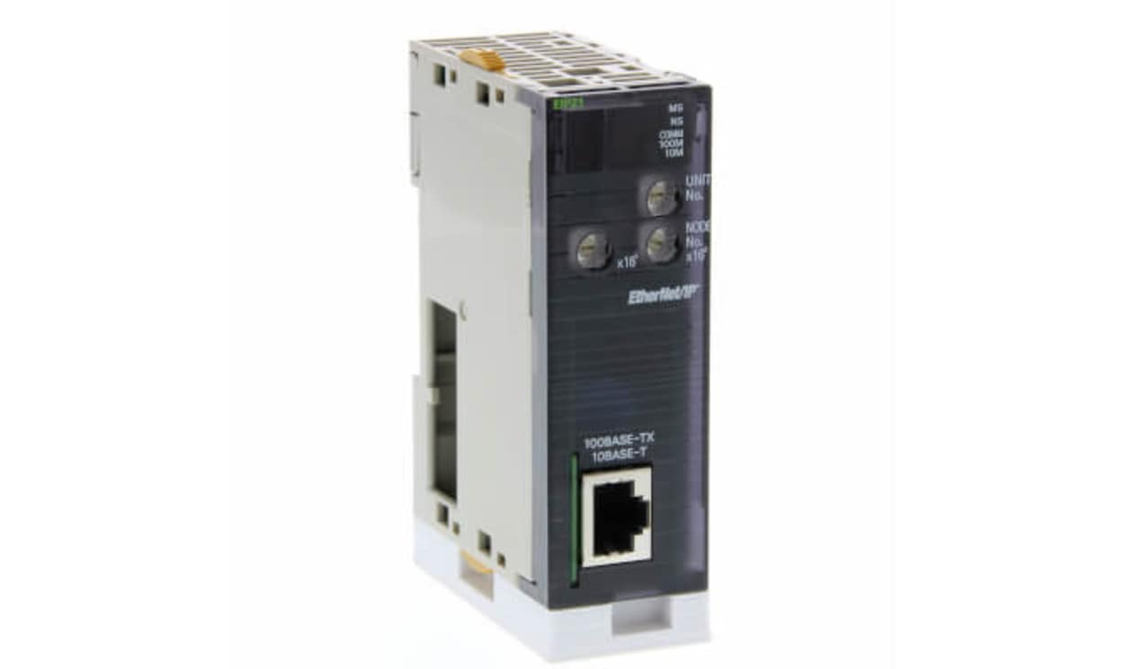 Omron CJ1W-EIP21S, CJ1W Series Ethernet Module for Use with cable ofSTP Category 5 or 5e or Higher, 5 V - generaltechuae