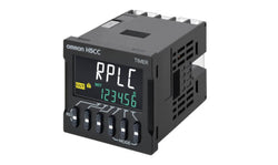 Omron H5CC-AS, H5CC Series Flush Mount Timer Relay, 100 → 240V, 0.001s → 999999h, 2-Function - generaltechuae