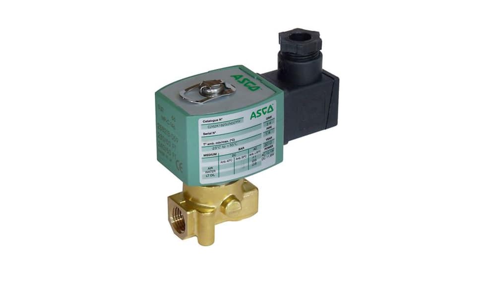 ASCO E262K232S1N00FL, Solenoid Valve , 2 port(s) , NO, 24 V, 1/4in