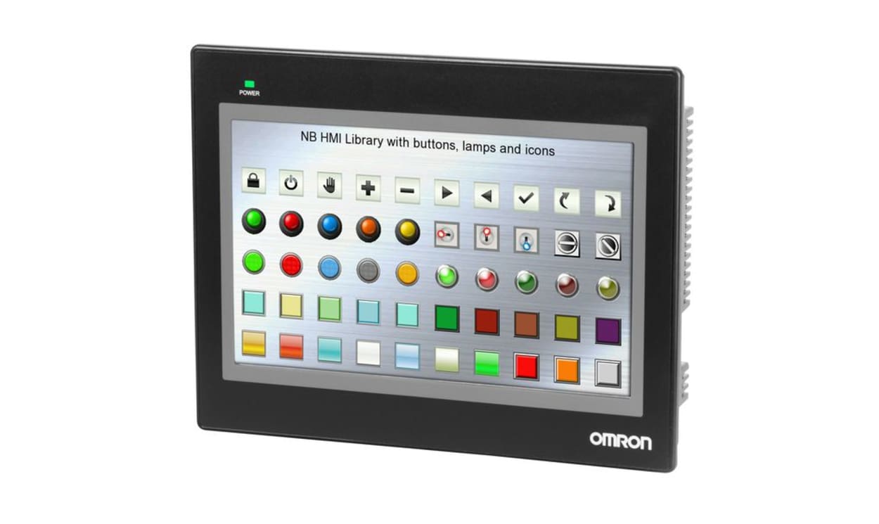 Omron NB10W-TW01B, NB Series HMI Touch Screen HMI - 10.1 in, TFT Display, 800 X 480pixels - generaltechuae