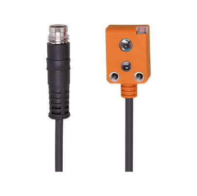 ifm O7H203, Diffuse Reflection Photoelectric Sensor, Rectangular Sensor, 5 → 50 mm Detection Range
