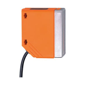 ifm O4E501, Through Beam Photoelectric Sensor, Rectangular Sensor, 0 → 80 m Detection Range