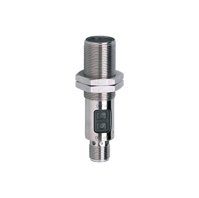 ifm OGH503, Diffuse Reflection Photoelectric Sensor, Barrel Sensor, 15 → 300 mm Detection Range