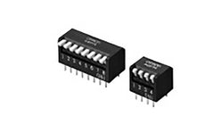 Omron A6FR-6104, 6 Way Through Hole DIP Switch 6P, Piano Actuator, IP40 - generaltechuae