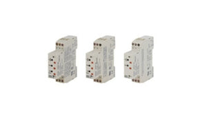 Omron H3DS-XLC, H3DS Series DIN Rail Mount Timer Relay, 24 → 230V ac/dc, 0.1 s → 120h