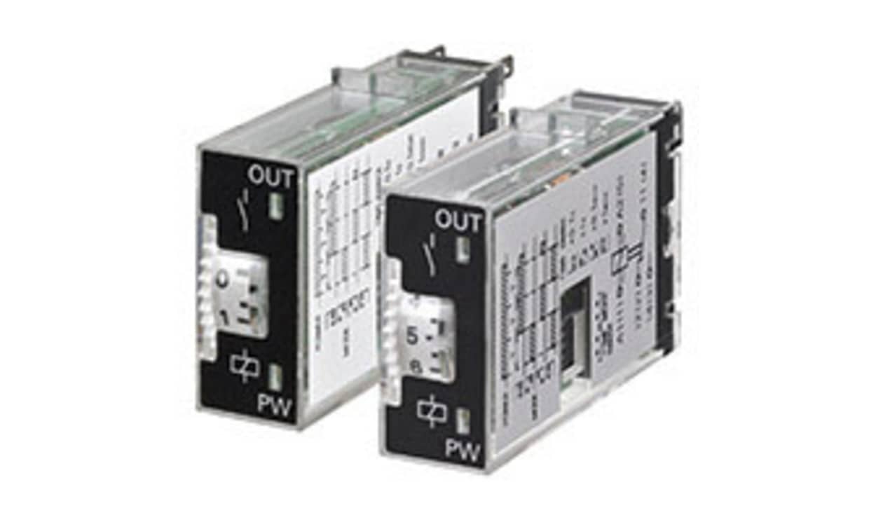 Omron H3RN-21-B DC12, H3RN Series Panel Mount Timer Relay, 12V dc, 1-Contact, 0.1 min → 100h, DPST - generaltechuae