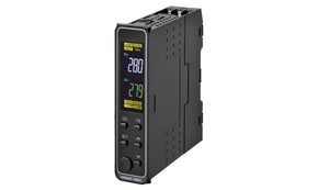 Omron E5DC-QX2ABM-000, E5DC DIN Rail, Panel Mount PID Temperature Controller, 48 x 48mm 1 Input, 2 Output SSR, Solid State Relay, Logic,