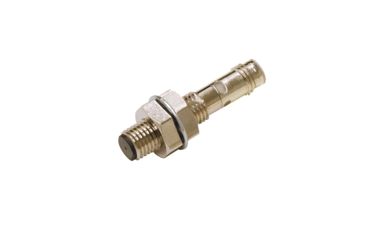 Omron E2E-X3B1T8-M5, Inductive Threaded Barrel Proximity Sensor, M8, 3 mm Detection, PNP NO, 10 → 30 V dc - generaltechuae