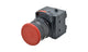 Omron A22NE-MP-PD22-N-69K, A22NE-PD Series Pull Release Emergency Stop Push Button, Panel Mount, 22mm Cutout, 2NO + 2NC, IP69K