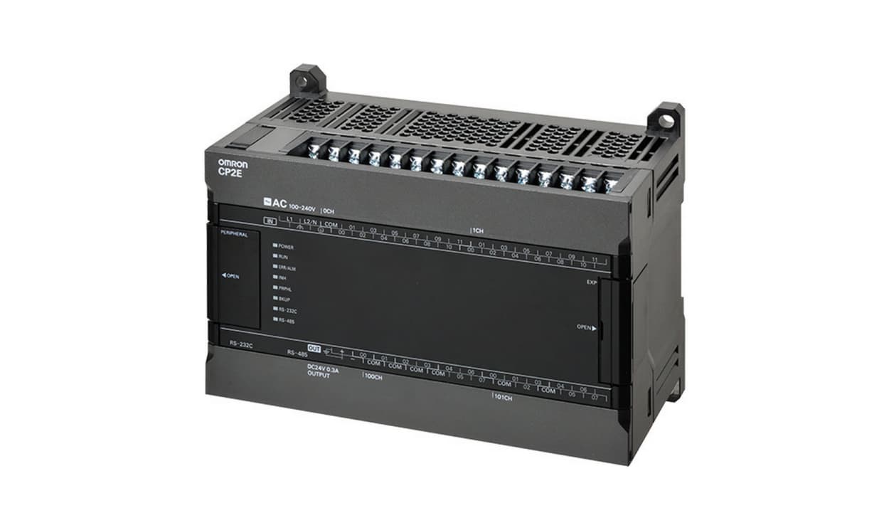 Omron CP2E-S40DT-D, CP2E Series PLC CPU for Use with CP2E Series, Transistor Output, 24-Input, Digital Input - generaltechuae