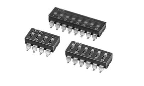 Omron A6S-4102-PH, 4 Way Surface Mount DIP Switch SPST, IP40