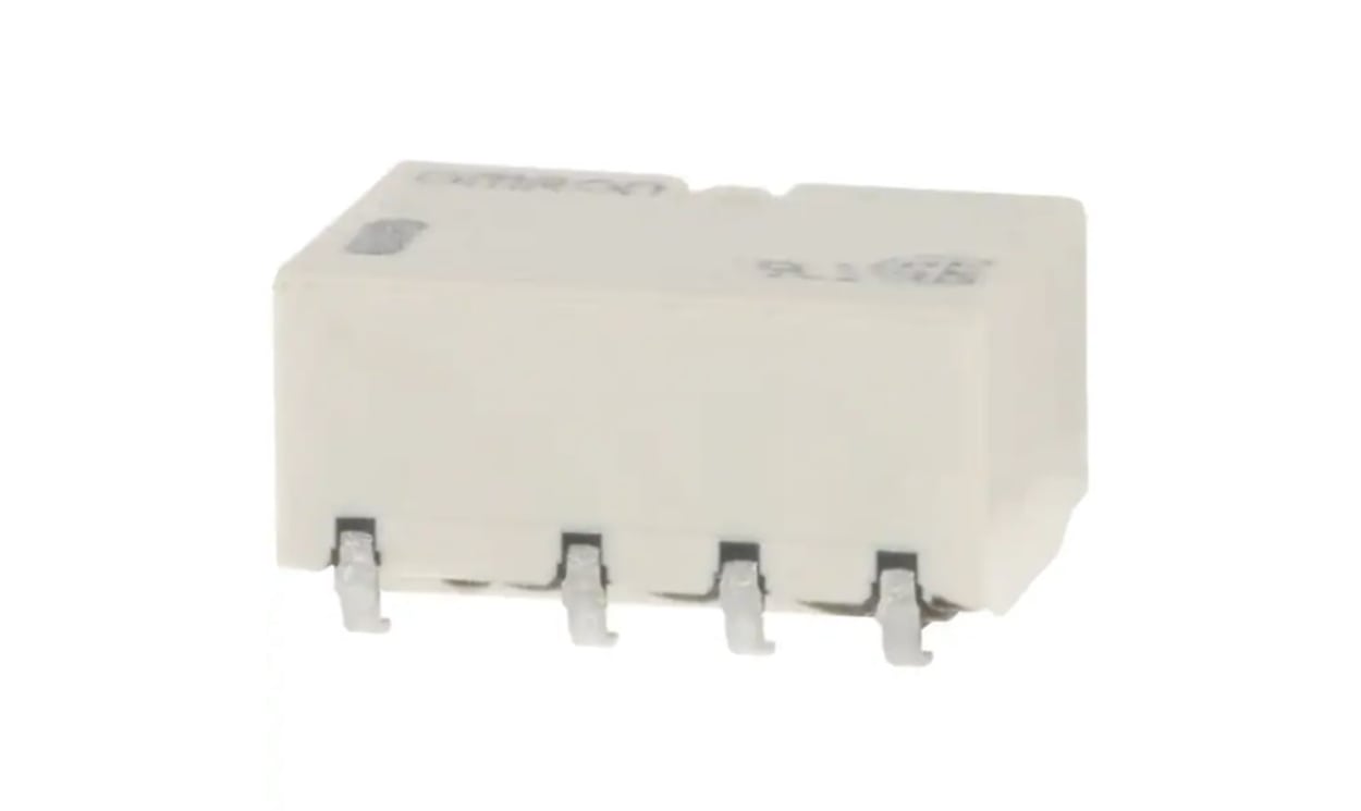 Omron G6K-2G-Y-TR DC12, Surface Mount Signal Relay, 12V dc Coil, 1A Switching Current, DPDT