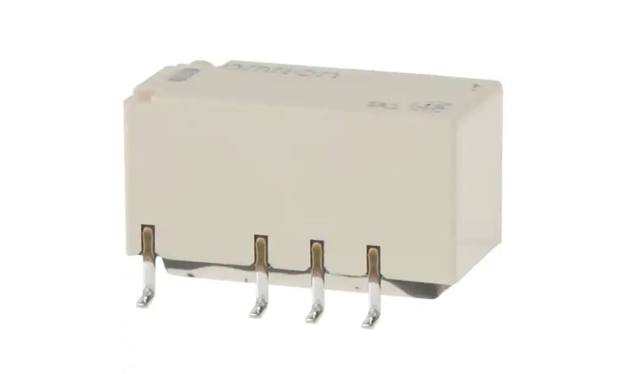 Omron G6S-2F-TR DC24, Surface Mount Signal Relay, 24V dc Coil, 2A Switching Current, DPDT