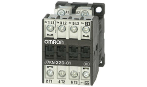 Omron J7KN-22D-01 24D, Contactor, 24 V dc Coil, 3-Pole, 22 A, 11 kW, 1NC